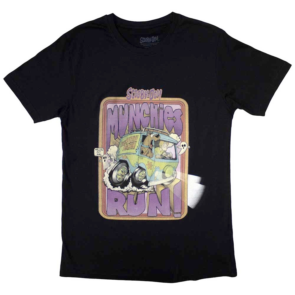 ScoobyDoo - Munchies Run Tshirt Homme - Noir